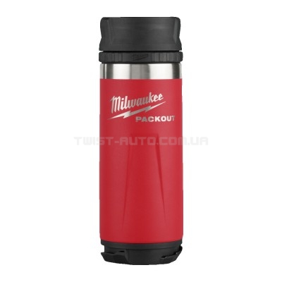 Термочашка PACKOUT 532 ml червона MILWAUKEE Sip Lid MILWAUKEE 4932493473