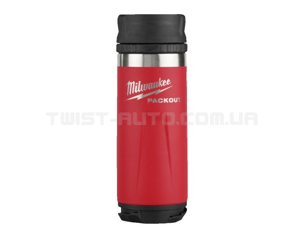 Термочашка PACKOUT 532 ml червона MILWAUKEE Sip Lid