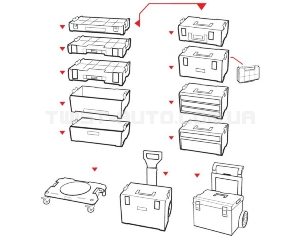 Qbrick System PRO Platforma Transportowa