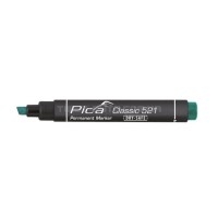 Маркер перманентний Pica Chisel tip, 521/36, зі скошеним носиком, зелений PICA 521/36 Маркер перманентний Pica Chisel tip, 521/36, зі скошеним носиком, зелений PICA 521/36