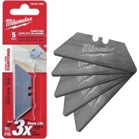 Леза змінні трапецієподібні MILWAUKEE закругленние 5 штук 48221934 MILWAUKEE ACC 48221934