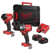 Набір з 2 інструментів безщіткових акумуляторних M18 FPP2A3-502X MILWAUKEE 4933480873 Набір з 2 інструментів безщіткових акумуляторних M18 FPP2A3-502X MILWAUKEE 4933480873