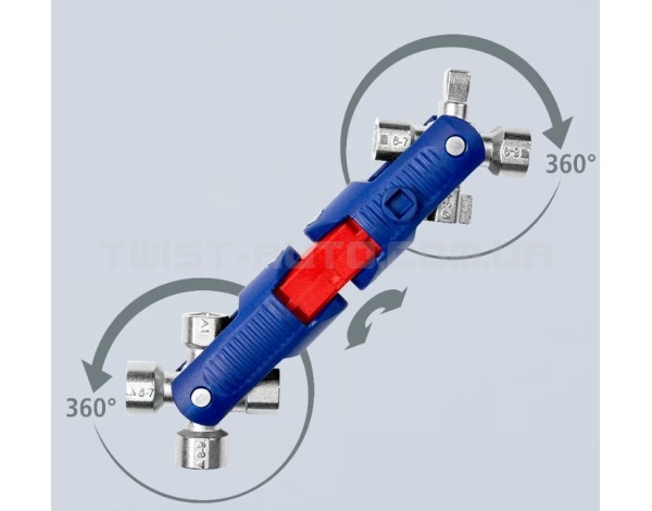 Універсальний ключ KNIPEX JointKey Quadro 00 11 06 V04