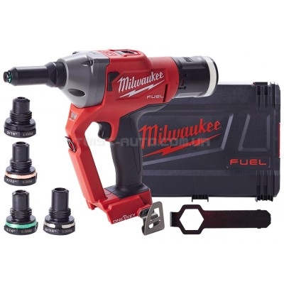 Заклепочник акумуляторний MILWAUKEE M18 ONEFPRT-0X, діаметр закл. 4,8-7,0мм (HD кейс) MILWAUKEE 4933478601