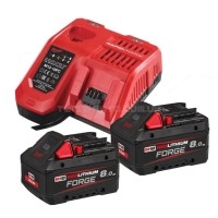 Енергокомплект M18 FORGENRG-802 (ЗУ M12-18FC+2акк.Х8Ач HВ8) MILWAUKEE 4933498612
