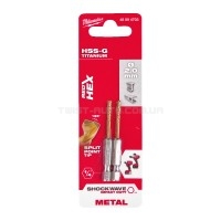 Свердло по металу RedHEX HSS-G TiN MILWAUKEE, діаметр 2,0 мм (2шт) MILWAUKEE ACC 48894703 Свердло по металу RedHEX HSS-G TiN MILWAUKEE, діаметр 2,0 мм (2шт) MILWAUKEE ACC 48894703