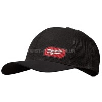 Бейсболка Snapback MILWAUKEE, чорна, ONE-SIZE MILWAUKEE 4932493107 Бейсболка Snapback MILWAUKEE, чорна, ONE-SIZE MILWAUKEE 4932493107