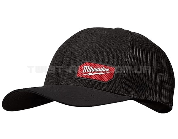 Бейсболка Snapback MILWAUKEE, чорна, ONE-SIZE