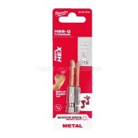 Свердло по металу RedHEX HSS-G TiN MILWAUKEE, діаметр 2,5 мм (2шт) MILWAUKEE ACC 48894704 Свердло по металу RedHEX HSS-G TiN MILWAUKEE, діаметр 2,5 мм (2шт) MILWAUKEE ACC 48894704
