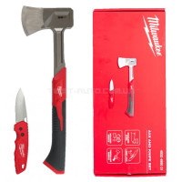 Набір ніж FASTBACK та сокира 40 см MILWAUKEE 4932499031 Набір ніж FASTBACK та сокира 40 см MILWAUKEE 4932499031