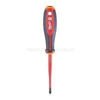 Тригранна викрутка ізольована VDE MILWAUKEE PH0 X60 MILWAUKEE ACC 4932478720 Тригранна викрутка ізольована VDE MILWAUKEE PH0 X60 MILWAUKEE ACC 4932478720