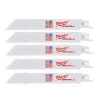 Полотно для шабельної пили HACKZALL MILWAUKEE, 150мм/ крок зуба 1,8мм, (5шт), (універсальні) MILWAUKEE ACC 49005614