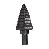 Свердло ступінчасте Step Drill MILWAUKEE, для електриків PG7-PG21 з кроком 2мм MILWAUKEE ACC 48899321 Свердло ступінчасте Step Drill MILWAUKEE, для електриків PG7-PG21 з кроком 2мм MILWAUKEE ACC 48899321