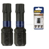 Бита IMPACT PRO 1/4"/25мм TX30 2шт, IRWIN IRWIN IW6061612 Бита IMPACT PRO 1/4"/25мм TX30 2шт, IRWIN IRWIN IW6061612