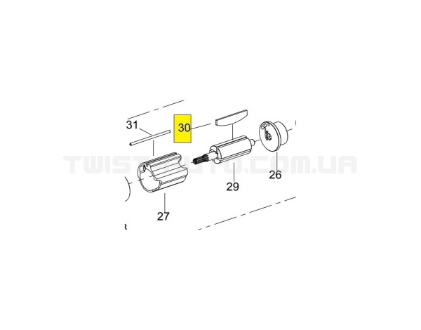 Лопать ротора для 37423-080 KING TONY 37423-A30