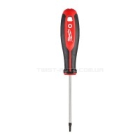 Викрутка магнітна з тригранною рукояткою T9x75 MILWAUKEE 4932471798 Викрутка магнітна з тригранною рукояткою T9x75 MILWAUKEE 4932471798