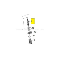 Пружина клапана дросселя KING TONY 33481-A08