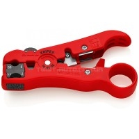 Стриппер для удаления изоляции с коаксиальных кабелей KNIPEX 16 60 06 SB KNIPEX 16 60 06 SB Стриппер для удаления изоляции с коаксиальных кабелей KNIPEX 16 60 06 SB KNIPEX 16 60 06 SB