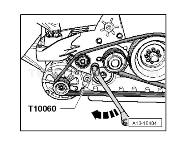 Набір для встановлення фаз ГРМ VW, AUDI (VAG 2.0 FSI) FORCE 907G13