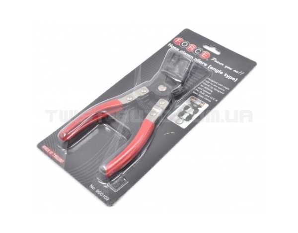 Кліщі для зняття/установки хомутів CLIC та CLIC-R кутові FORCE 9G0109 Кліщі для зняття/установки хомутів CLIC та CLIC-R кутові FORCE 9G0109