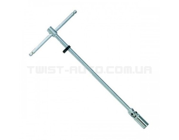 Ключ свічковий 3/8" Т-обр. з карданом 16 мм, L=300 мм FORCE 807330016U
