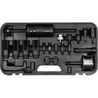 Набор для снятия форсунок 22 пр, с двумя обратными молотками, BOSCH, DELPHI, DENSO, SIEMENS YATO YT06175 - YT-06175