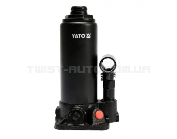 Домкрат гідравлічний пляшковий максимальне навантаження 5т YATO YT-17002