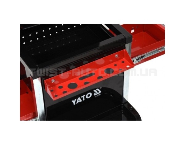 Табурет для майстра з двома висувними ящиками YATO YT-08790