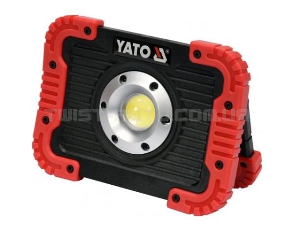 Светодиодный прожектор аккумуляторный 10 Вт 800LM YATO YT-81820