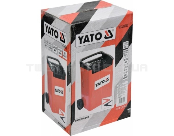 Пуско-зарядний пристрій 20 – 800 Ah YATO YT-83062