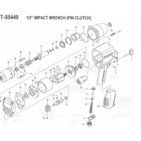 Сальник клапана пневмогайковерта ST-55449-55449-07