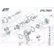 Втулка-ремкомплект для гайковерта 7657-43 JTC 7657-43 JTC