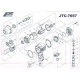 Втулка-ремкомплект для гайковерта 7657-43 JTC 7657-43 JTC