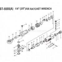 Запчастина на ST-5555 (кнопка реверсу) SUMAKE - 5555B-32