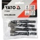 Набір зубил для пневмомолотка 4 од. YATO YT-09901