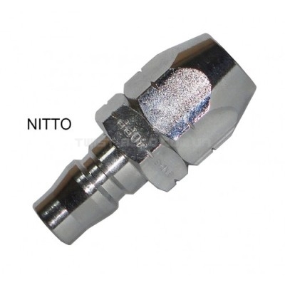 Штуцер для швидкороз'єму тип Nitto під шланг d=8x12 мм - 40PP