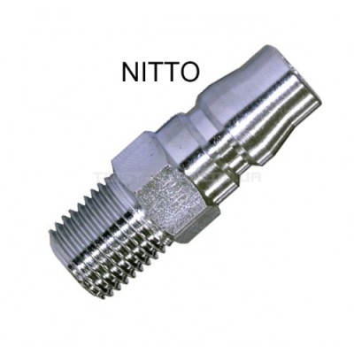 Штуцер для швидкороз'єму зовнішнє різьблення тип Nitto 1/4" (m) - 20PM