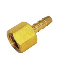 Фитинг латунный елка (внутренняя резьба 1/4") 3/8" (h10) х 1/4" (f)  Sumake CHF P-59