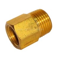 Фитинг латунный (внутренняя резьба - внешняя резьба) 1/8" (f) х 1/4" (m)  Sumake FM P-6-5