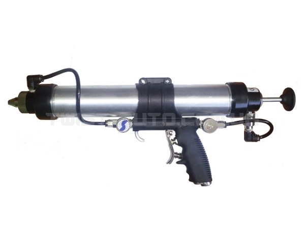 Пистолет для герметика 3 в 1 пневматический Air Pro CG2033MCR-13