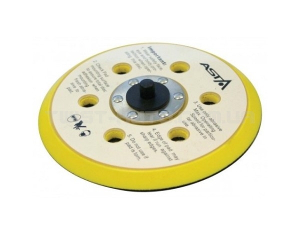 Шліфувальний диск 125 мм 6 отворів 5/16 ASTA PADV50F1 - PADV50F1