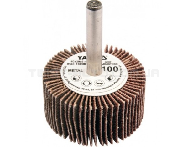 Коло пелюсткове для дриля YATO 40х20х6 Р100