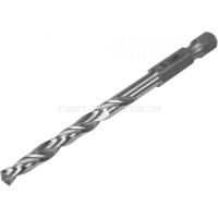 Свердло для нержавіючої легованої сталі HSS6542, Ø=7мм, HEX-1/4", l=109/69мм, YATO Свердло для нержавіючої легованої сталі HSS6542, Ø=7мм, HEX-1/4", l=109/69мм, YATO