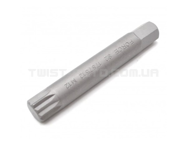 Біта 10 мм Spline M14 L=75 мм FORCE 1787514
