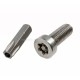 Біта Torx 1/4" з отвором 5-ти променева TS10, L=25 мм FORCE 12F2510