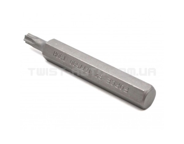 Біта 10 мм Torx з отвором T27H L=75 мм FORCE 1777527