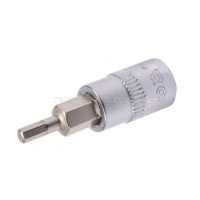 Головка із вставкою HEX 1/4" 5 мм, L=37 мм YATO YT-04372 Головка із вставкою HEX 1/4" 5 мм, L=37 мм YATO YT-04372
