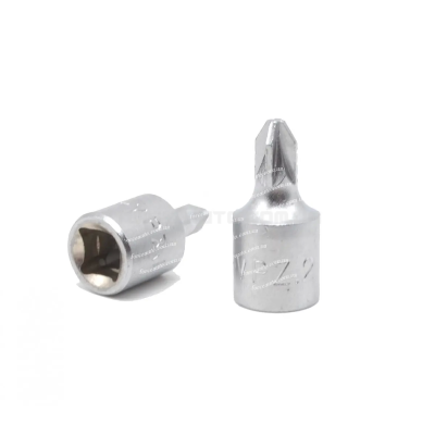 Головка-бита 1/4" цельная Pozidriv РZ.2, L=28 мм FORCE  32202 