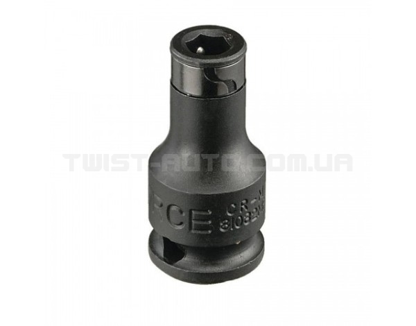 Бітотримач 3/8" ударний для біт 1/4" L=30 мм FORCE 81032MPB