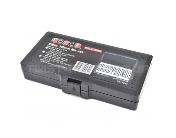 Набір біт 3/8" та 1/2" 6-гр., Torx, Spline 28 пр. FORCE 4283